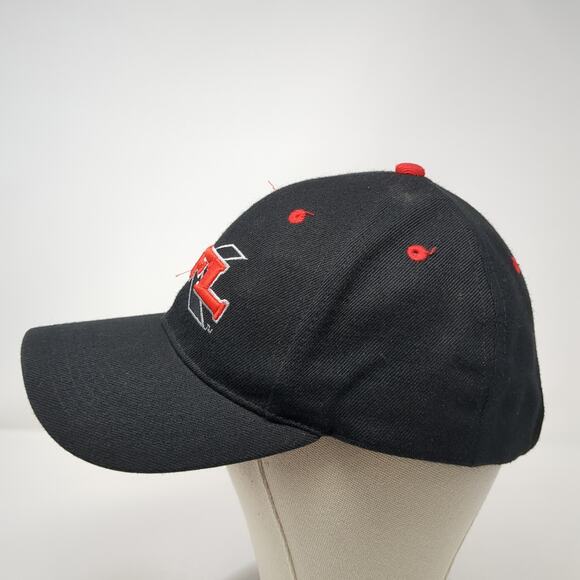 XFL Strapback Hat Black One Size Adjustable Embroidered Drew Pearson - Picture 3 of 10